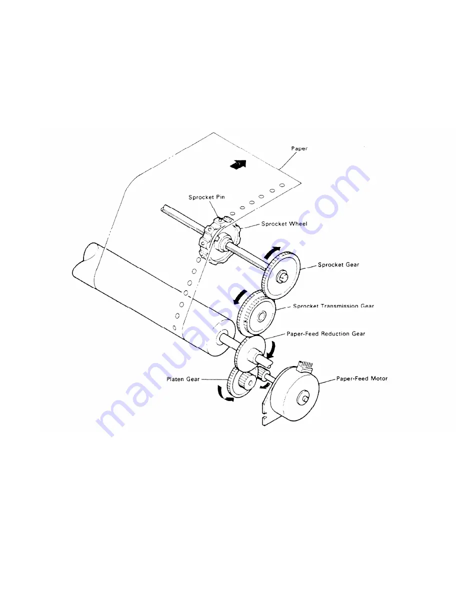 Epson ActionPrinter L-1000 Technical Manual Download Page 87