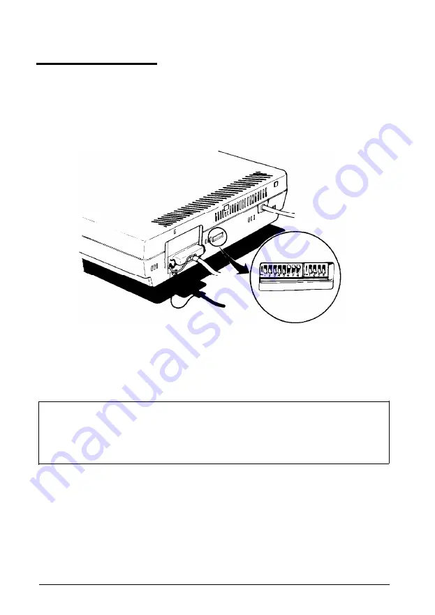 Epson ActionPrinter T-1000 User Manual Download Page 58