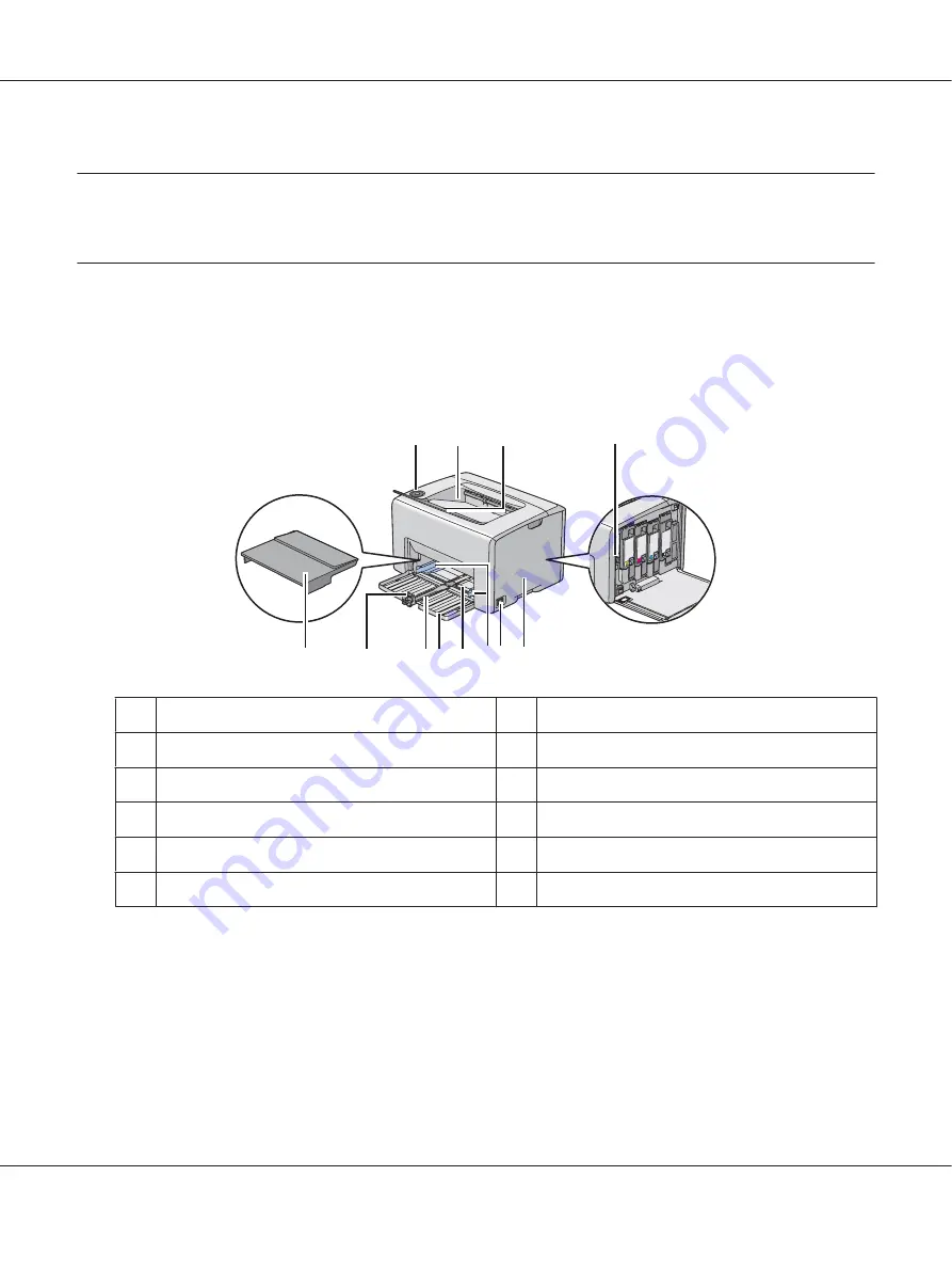 Epson AcuLaser C1700 User Manual Download Page 13