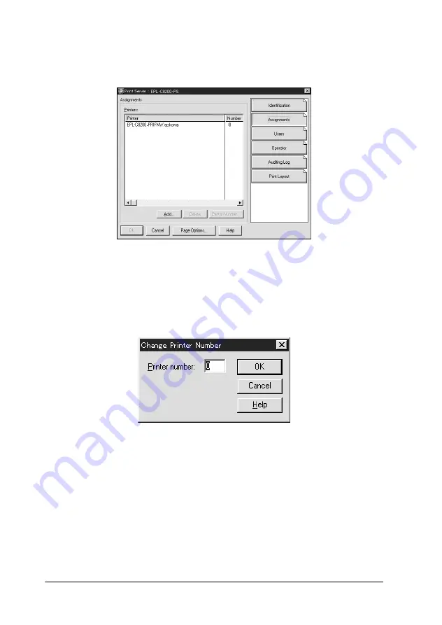 Epson AcuLaser C2000 Administrator'S Manual Download Page 62