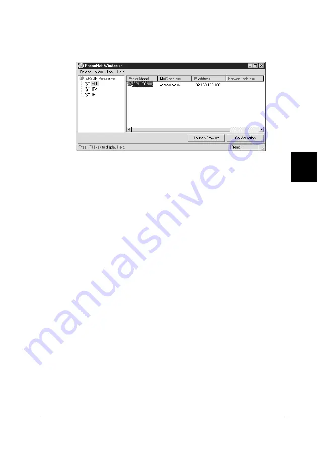 Epson AcuLaser C2000 Administrator'S Manual Download Page 111