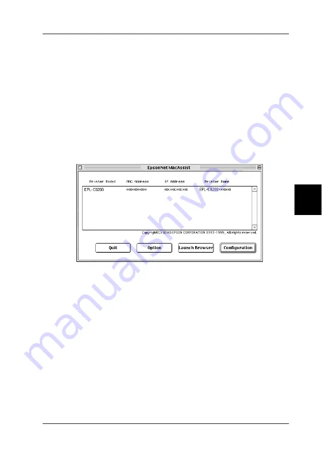 Epson AcuLaser C2000 Administrator'S Manual Download Page 123