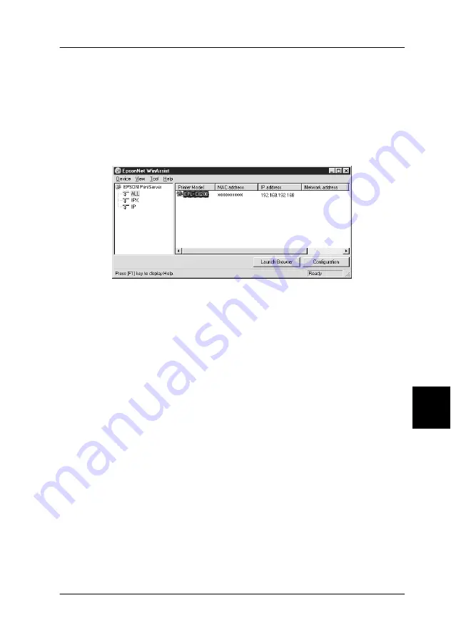 Epson AcuLaser C2000 Administrator'S Manual Download Page 153