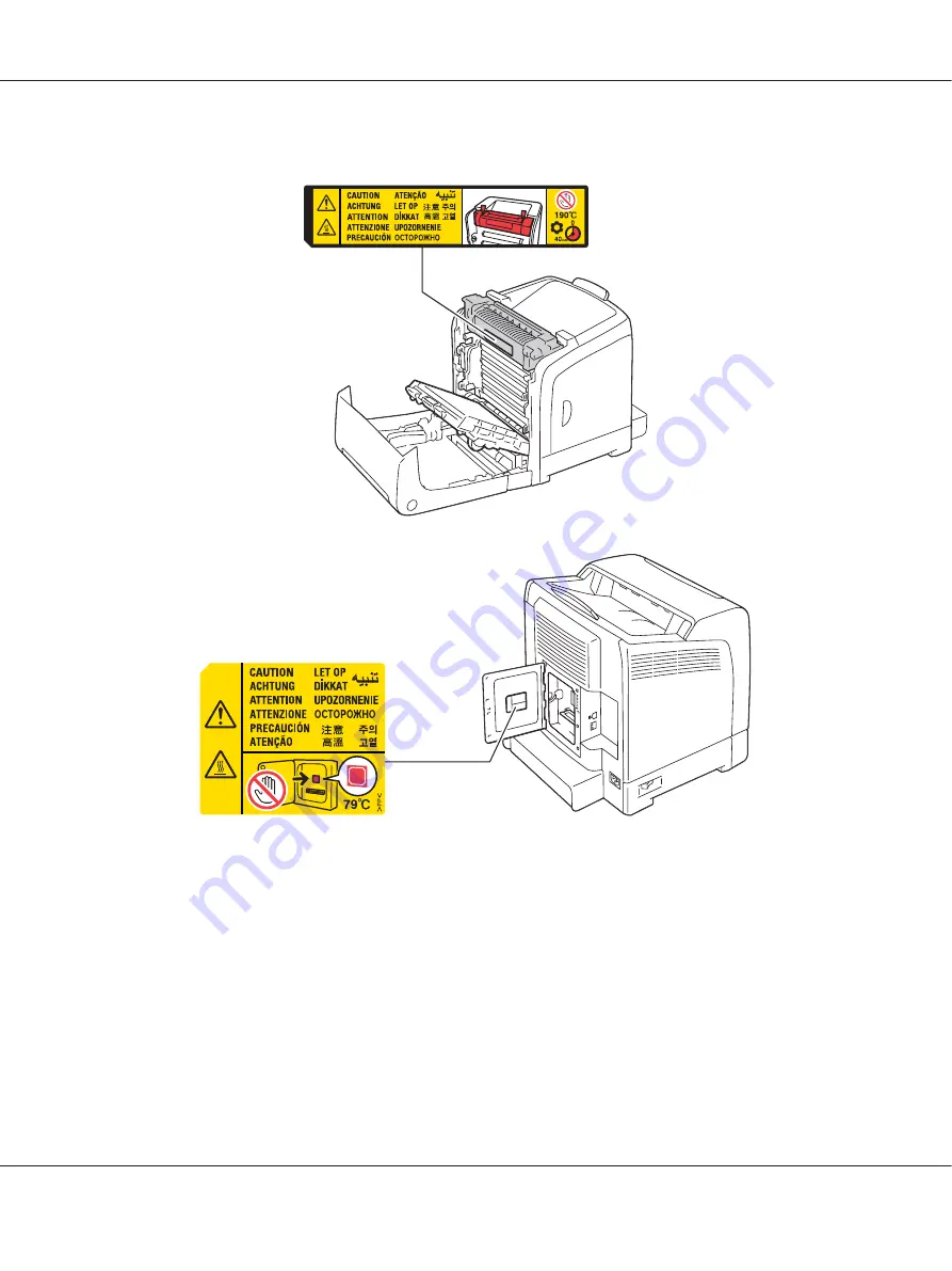 Epson AcuLaser C2900N Safety Information Manual Download Page 90