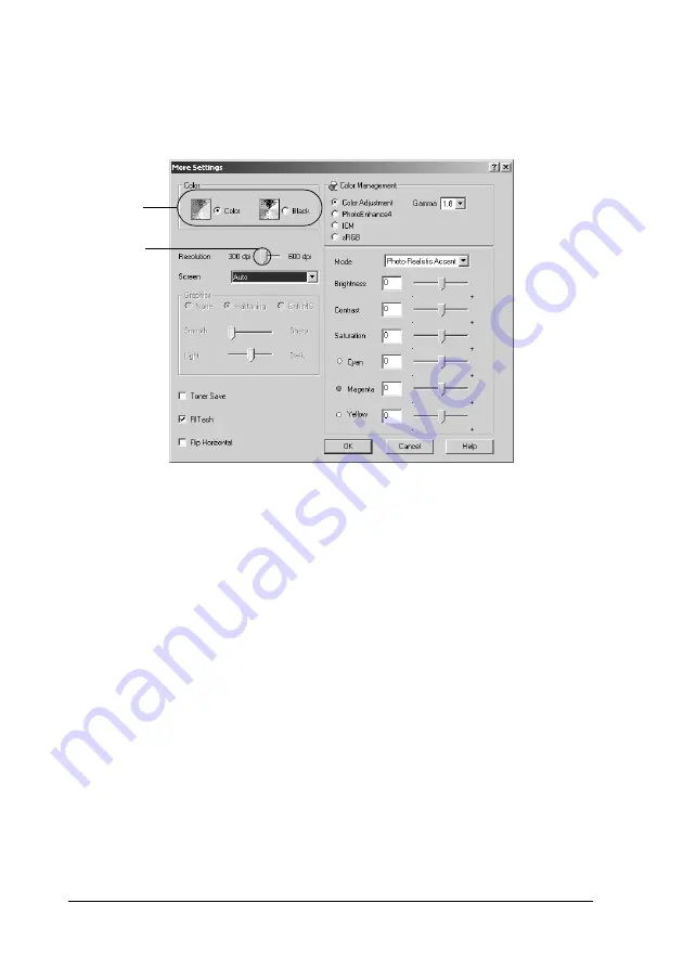 Epson AcuLaser C9100 Reference Manual Download Page 60