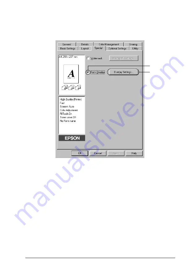 Epson AcuLaser C9100 Reference Manual Download Page 71