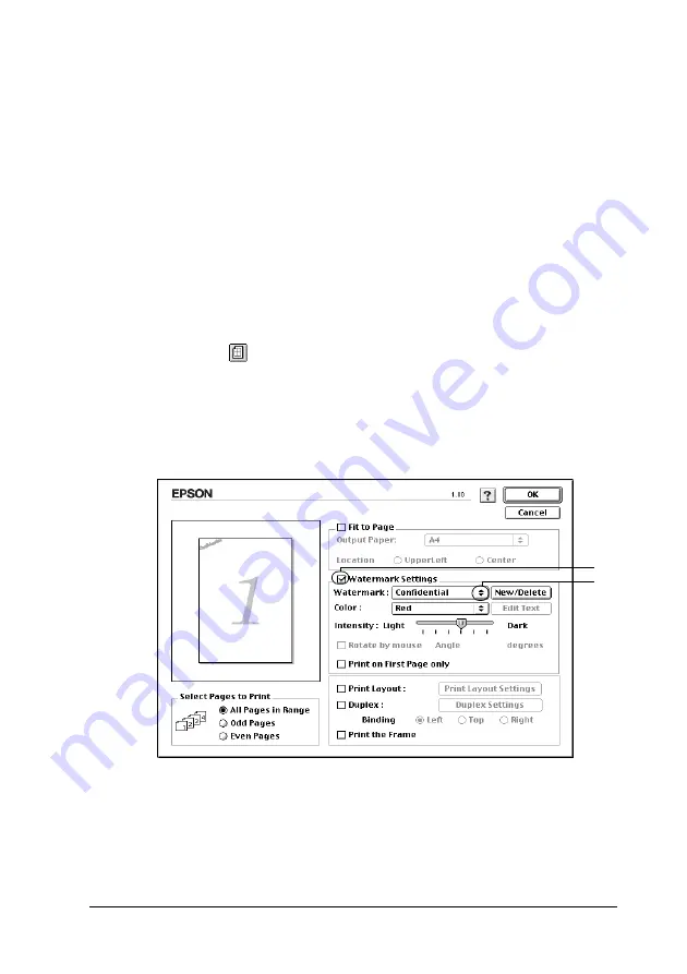 Epson AcuLaser C9100 Reference Manual Download Page 135