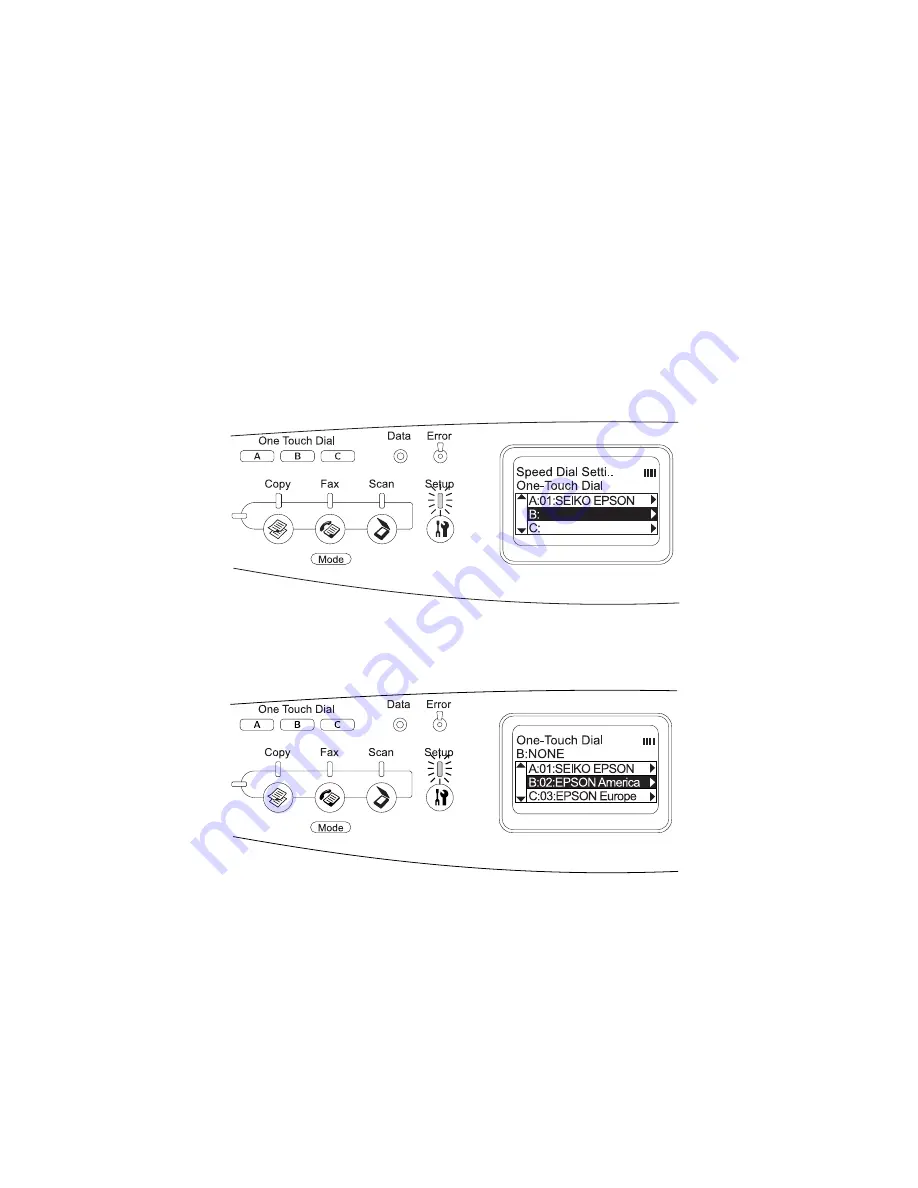 Epson AcuLaser CX11NF Fax Manual Download Page 24