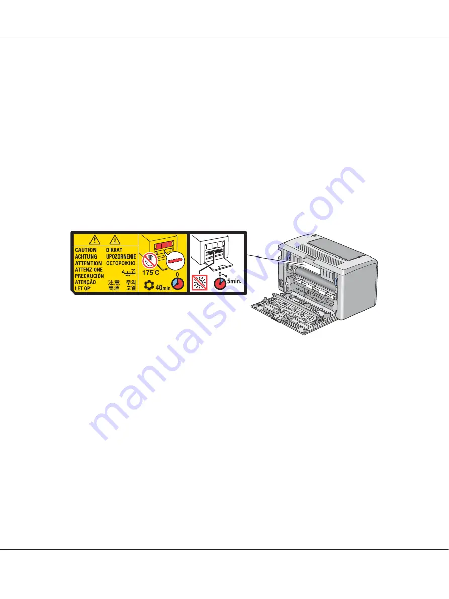 Epson AcuLaser M1400 Series Safety Information Manual Download Page 145