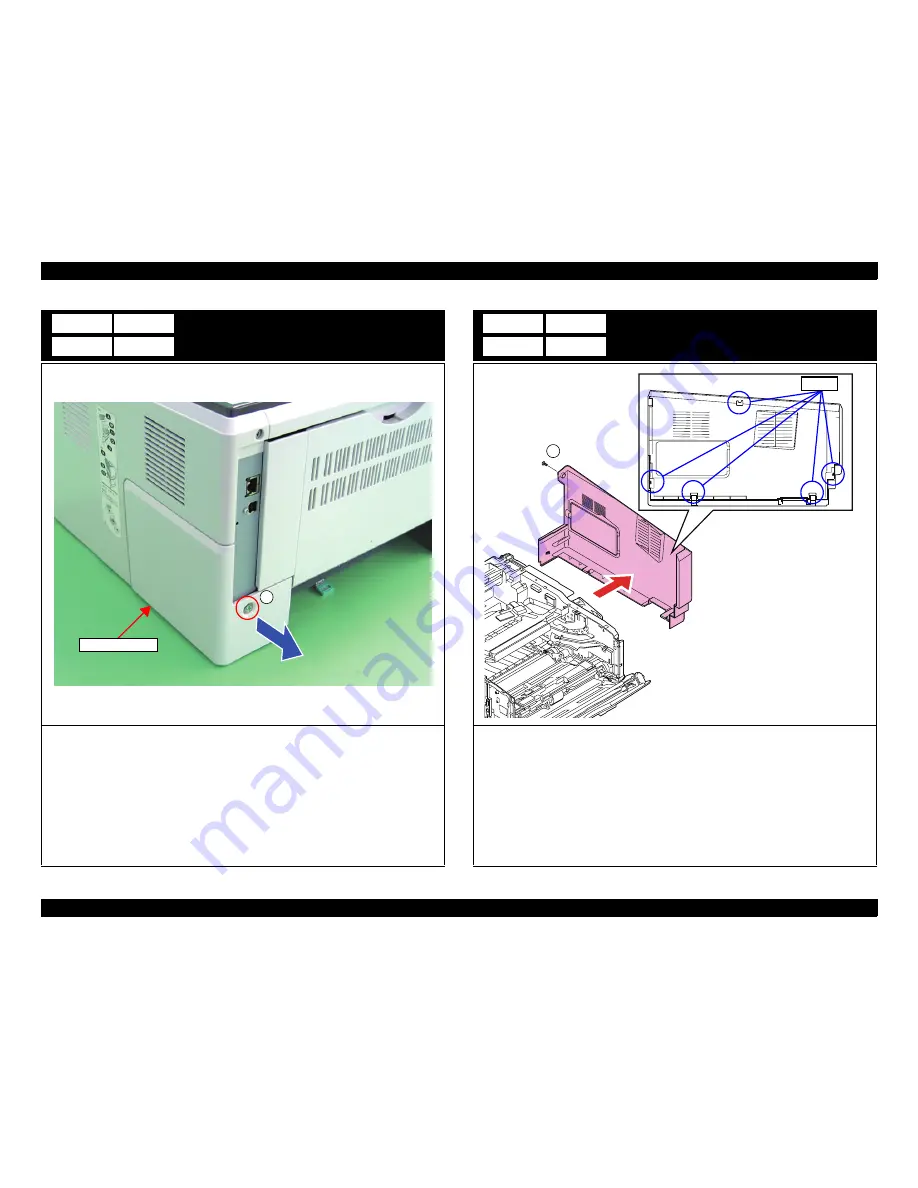 Epson AcuLaser M2000D Service Manual Download Page 124