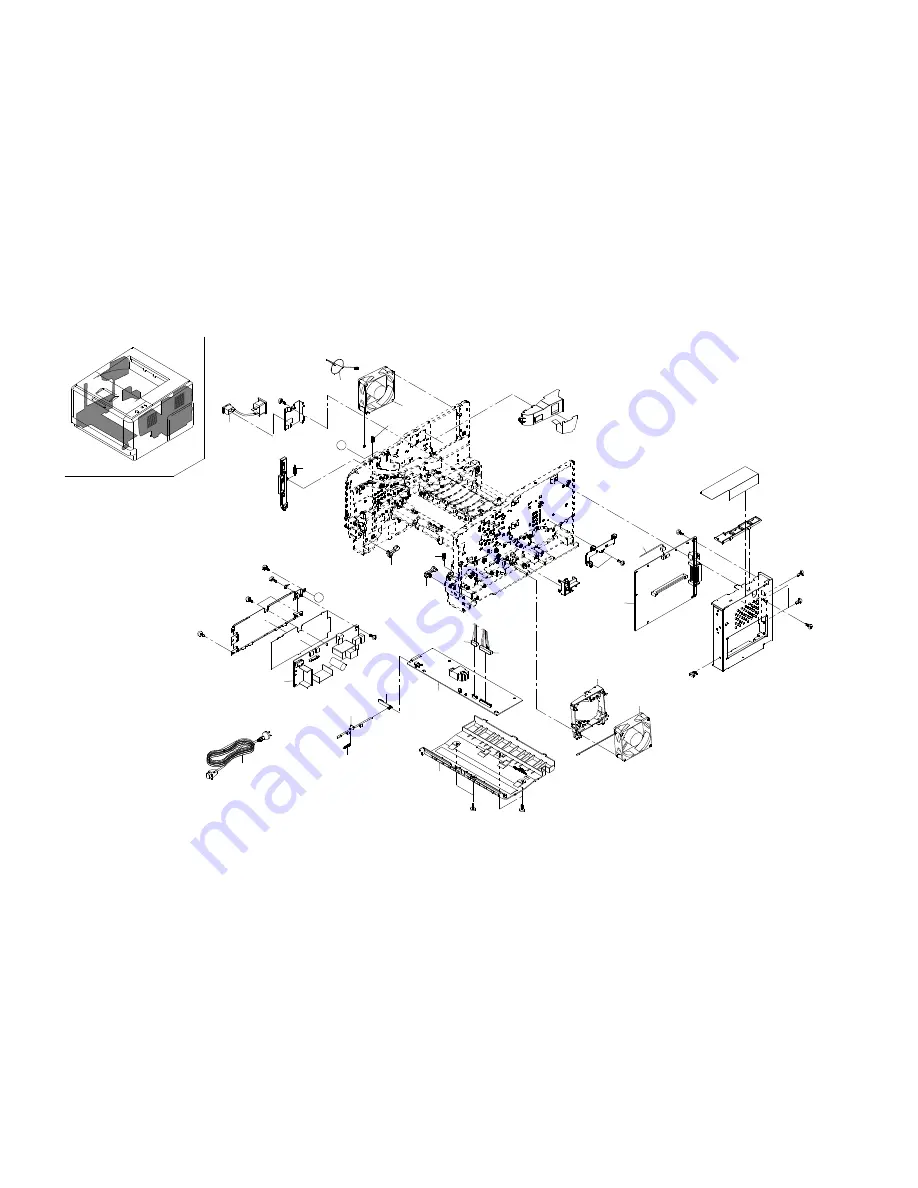 Epson AcuLaser M2000D Service Manual Download Page 184