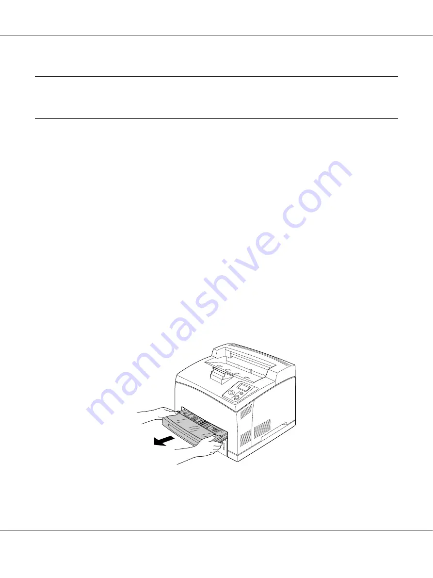 Epson AcuLaser M4000 Series User Manual Download Page 25