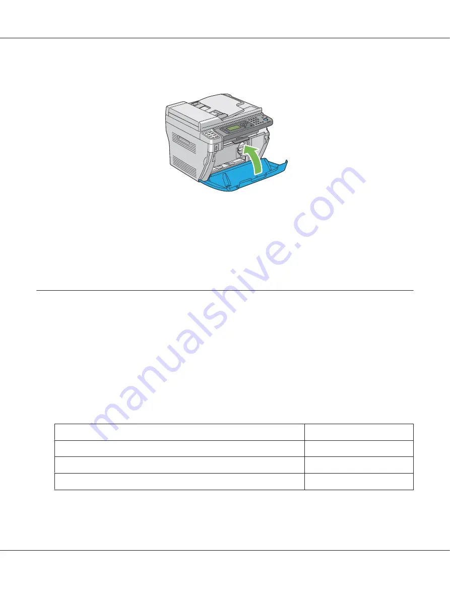 Epson AcuLaser MX14 User Manual Download Page 309