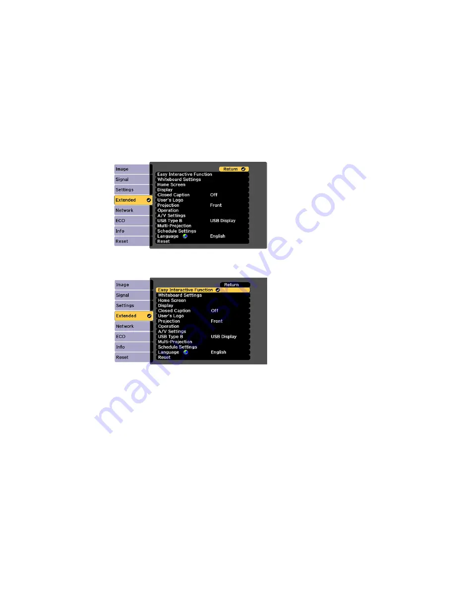 Epson BrightLink 685Wi Setup Manual Download Page 28