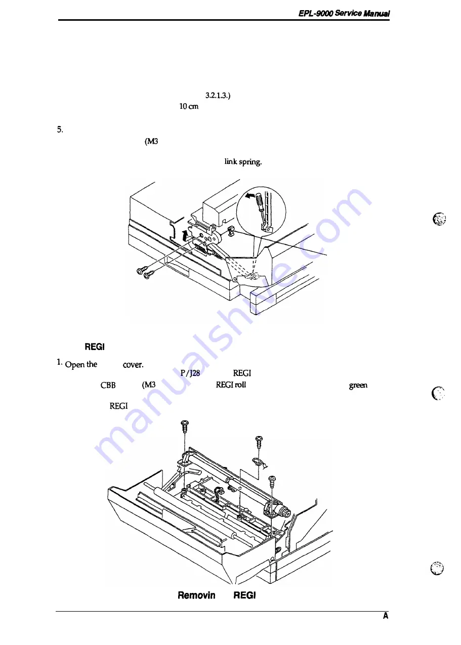 Epson C11C605001 - DFX 9000 B/W Dot-matrix Printer Service Manual Download Page 101