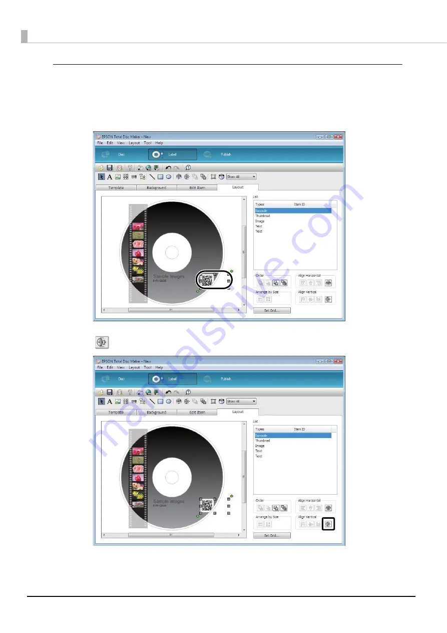 Epson C11CA31101 User Manual Download Page 100