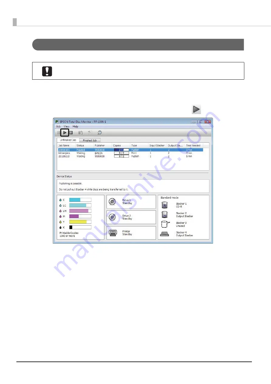 Epson C11CA31101 User Manual Download Page 110