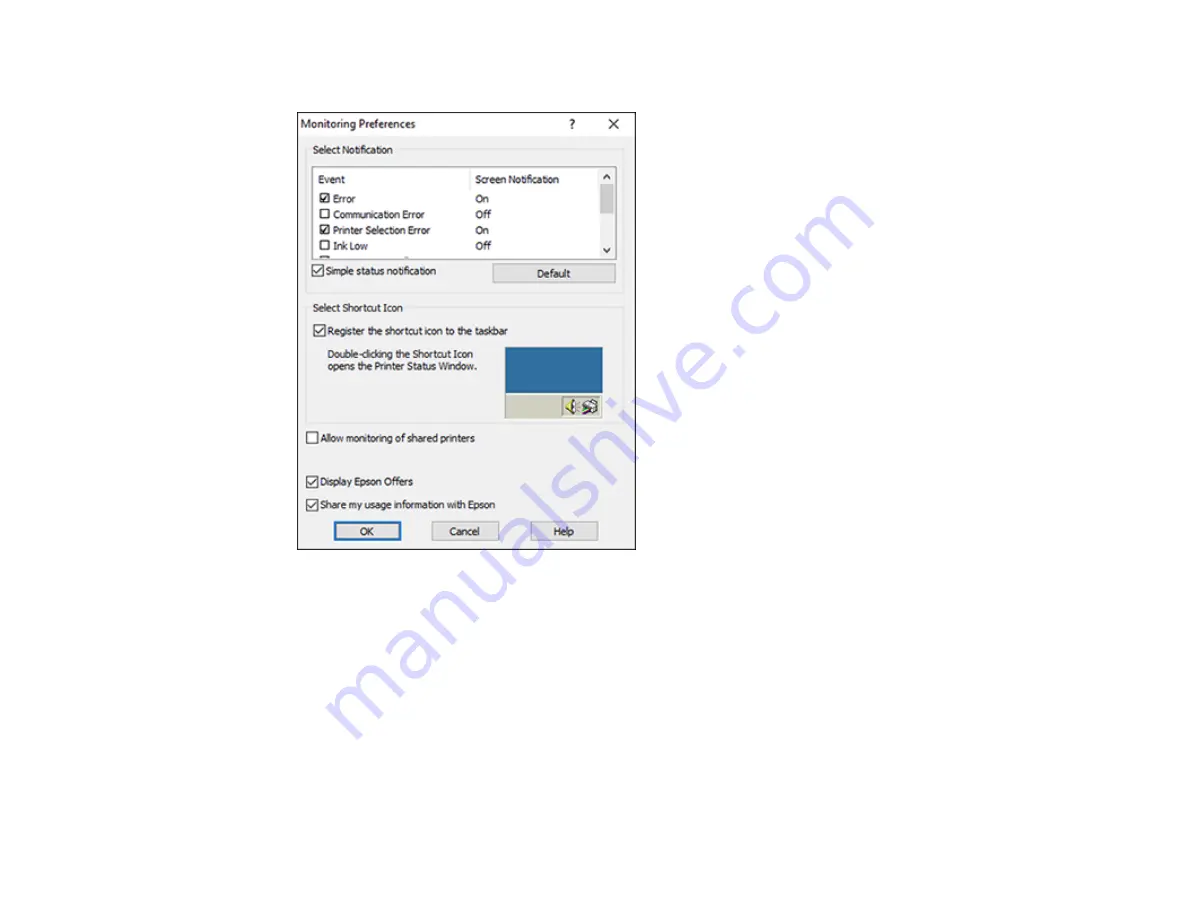 Epson C11CG04201 User Manual Download Page 292