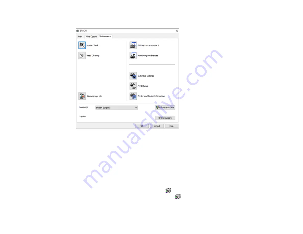 Epson C11CG70201 User Manual Download Page 125