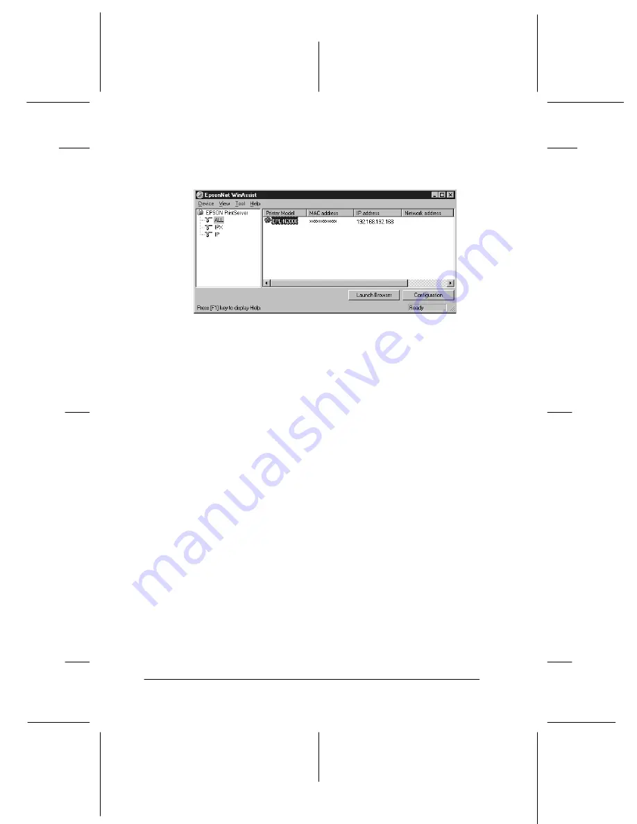 Epson C82362 Administrator'S Manual Download Page 132