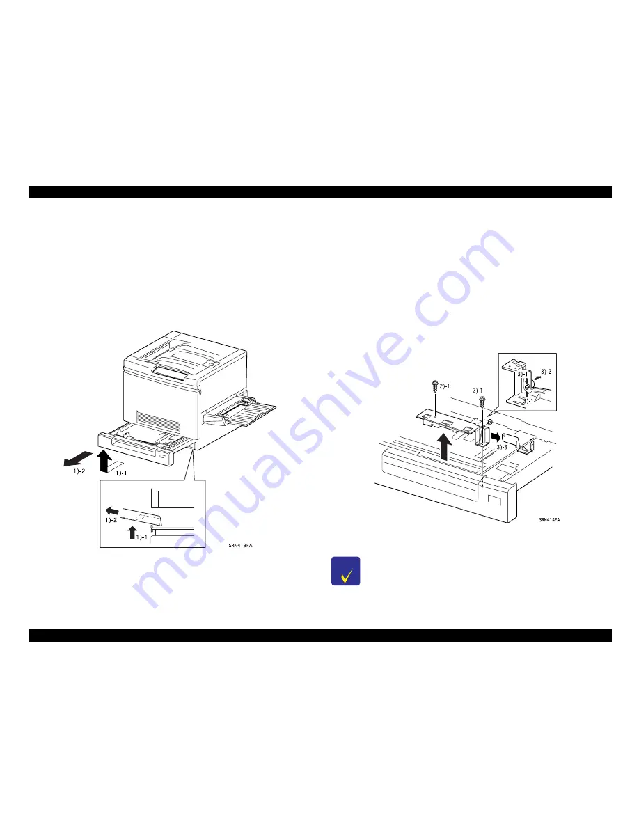 Epson ColorPage EPL-C8000 Service Manual Download Page 158