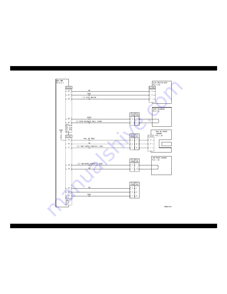 Epson ColorPage EPL-C8000 Service Manual Download Page 522