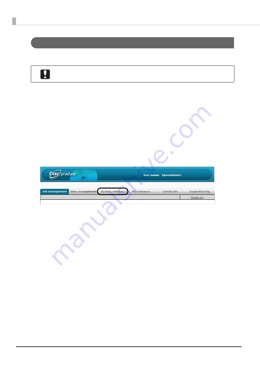 Epson Disc producer PP-100N Security Administrator'S Manual Download Page 102