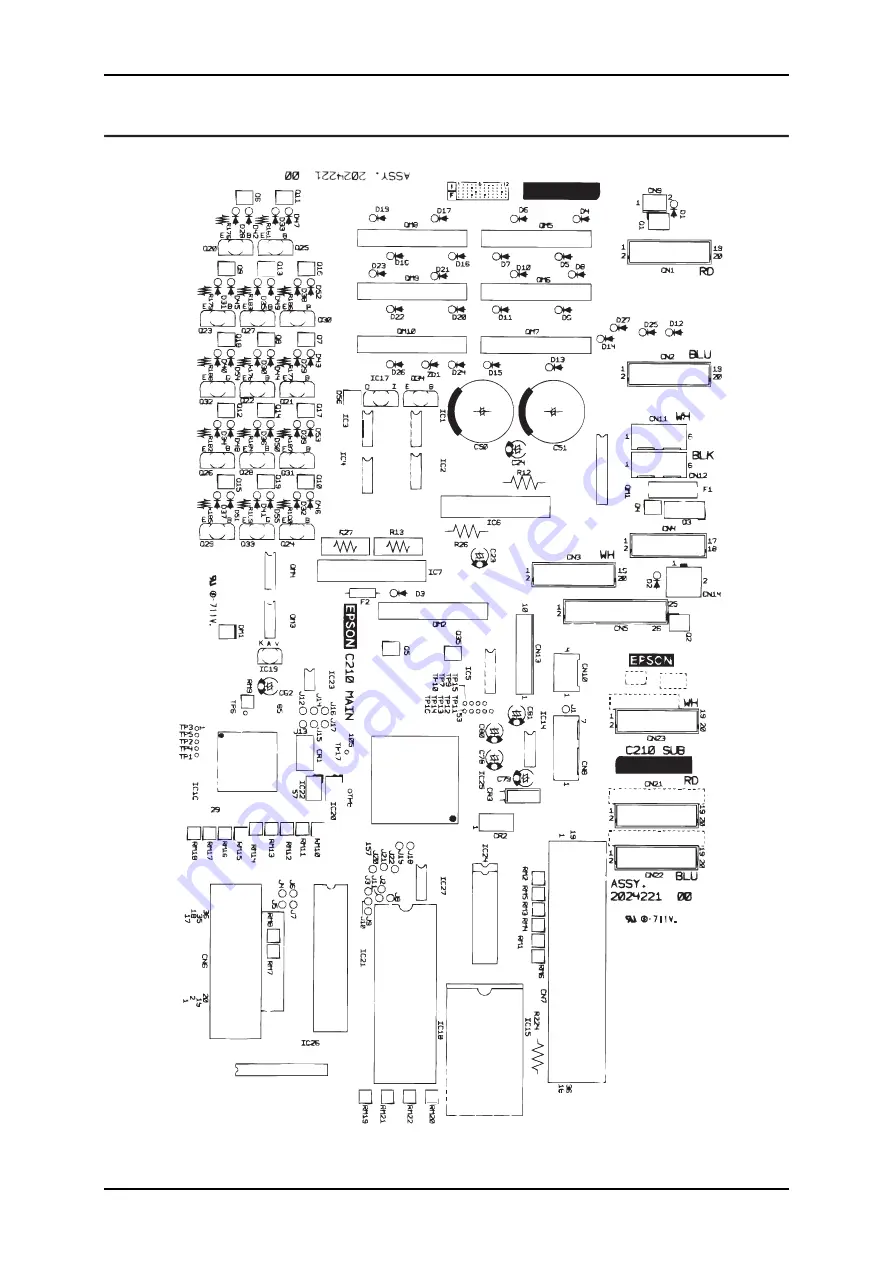 Epson DLQ-3000 Minerva+ Service Manual Download Page 179