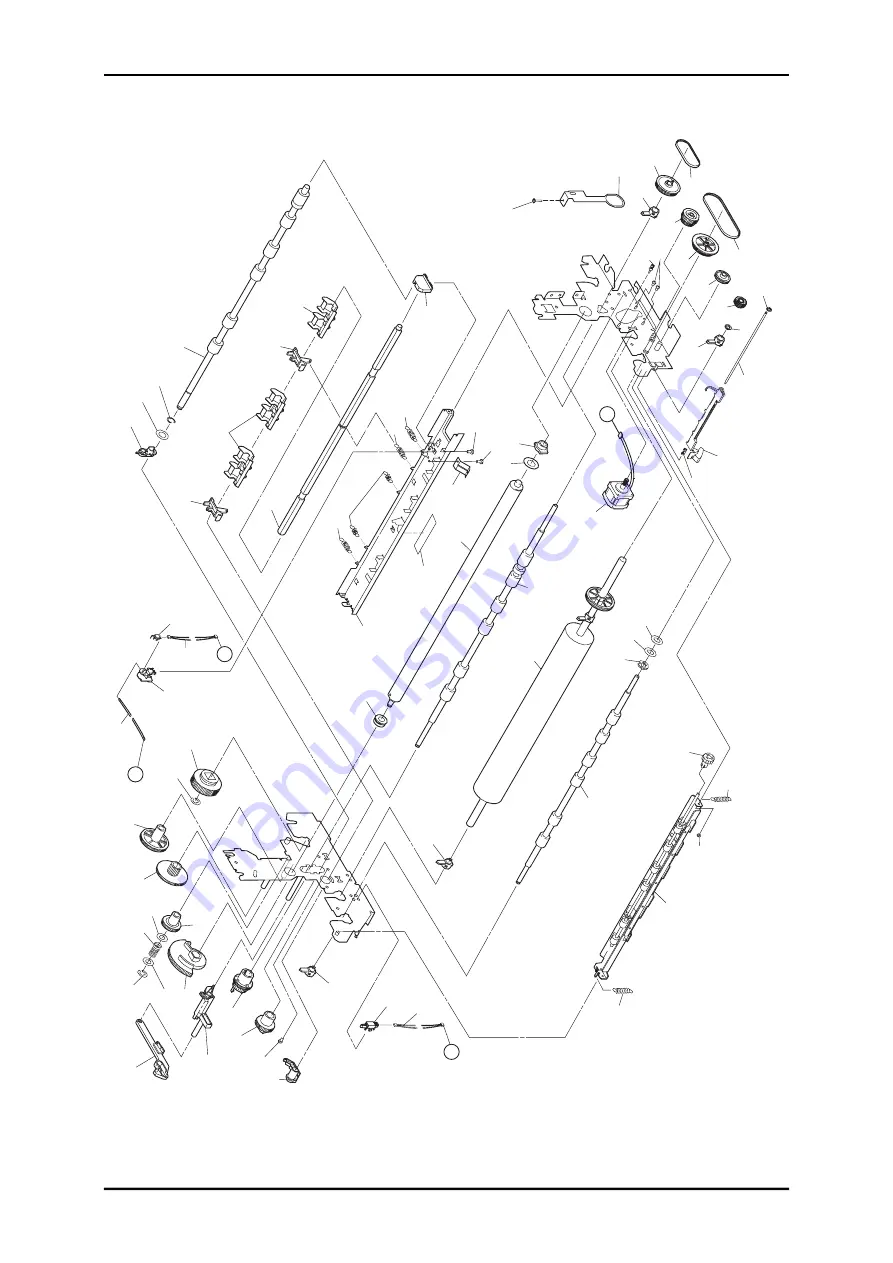 Epson DLQ-3000 Minerva+ Service Manual Download Page 186