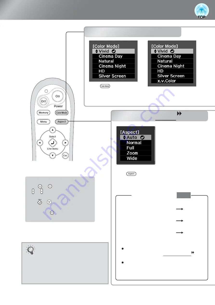 Epson dreamio EMP-TW2000 User Manual Download Page 20