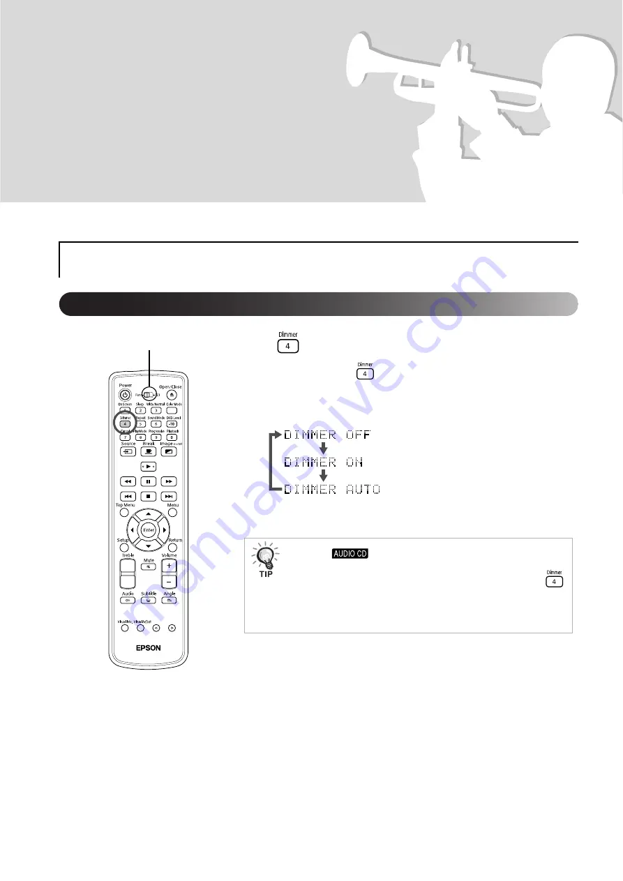 Epson Dreamio EMP-TWD3 User Manual Download Page 22