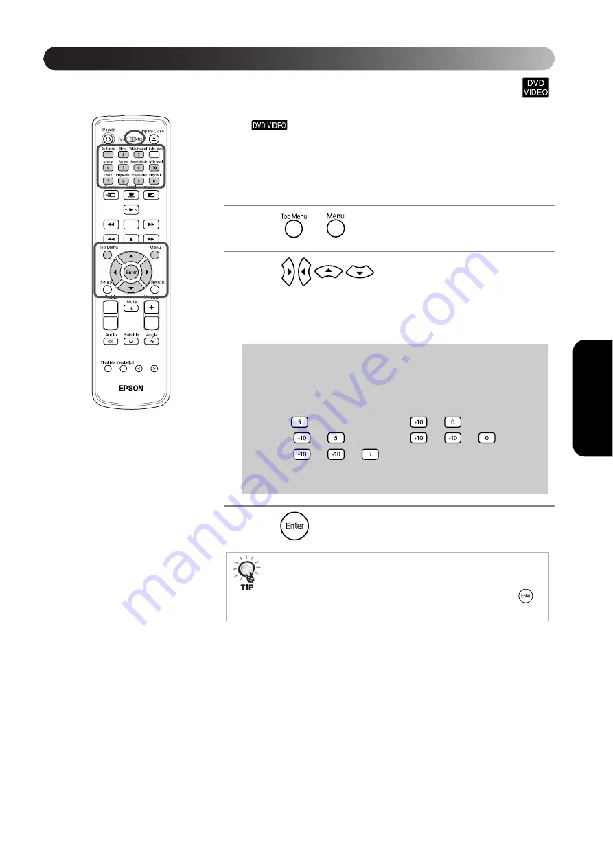 Epson Dreamio EMP-TWD3 User Manual Download Page 23