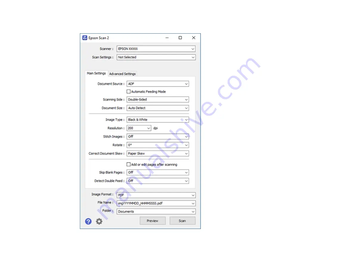 Epson DS-780N User Manual Download Page 63