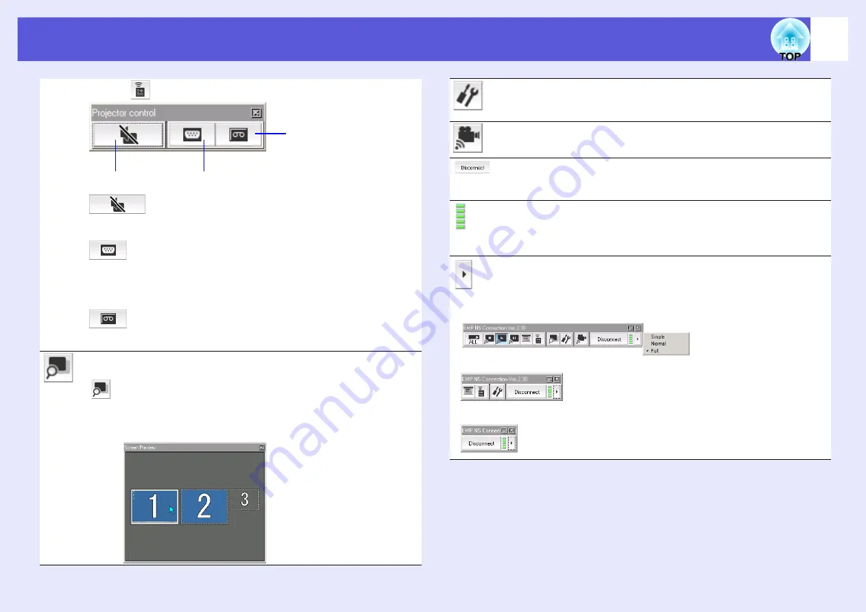 Epson EasyMP EMP-1705 Operation Manual Download Page 11