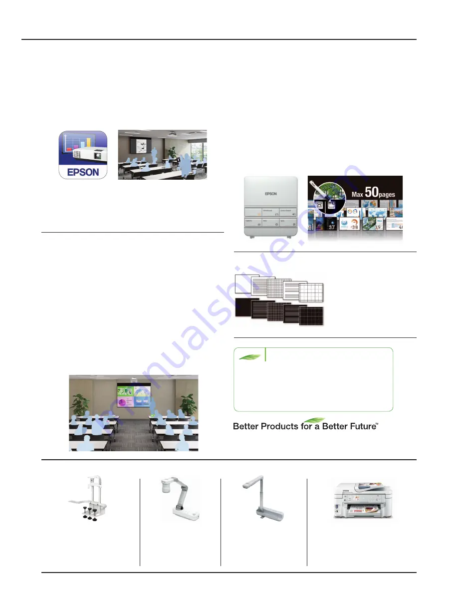 Epson EB-1400Wi Specifications Download Page 4