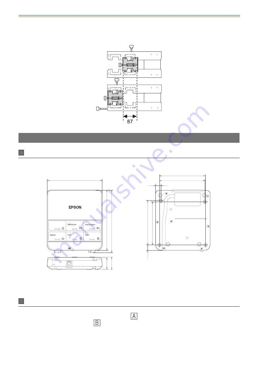 Epson EB-1420Wi Installation Manual Download Page 15