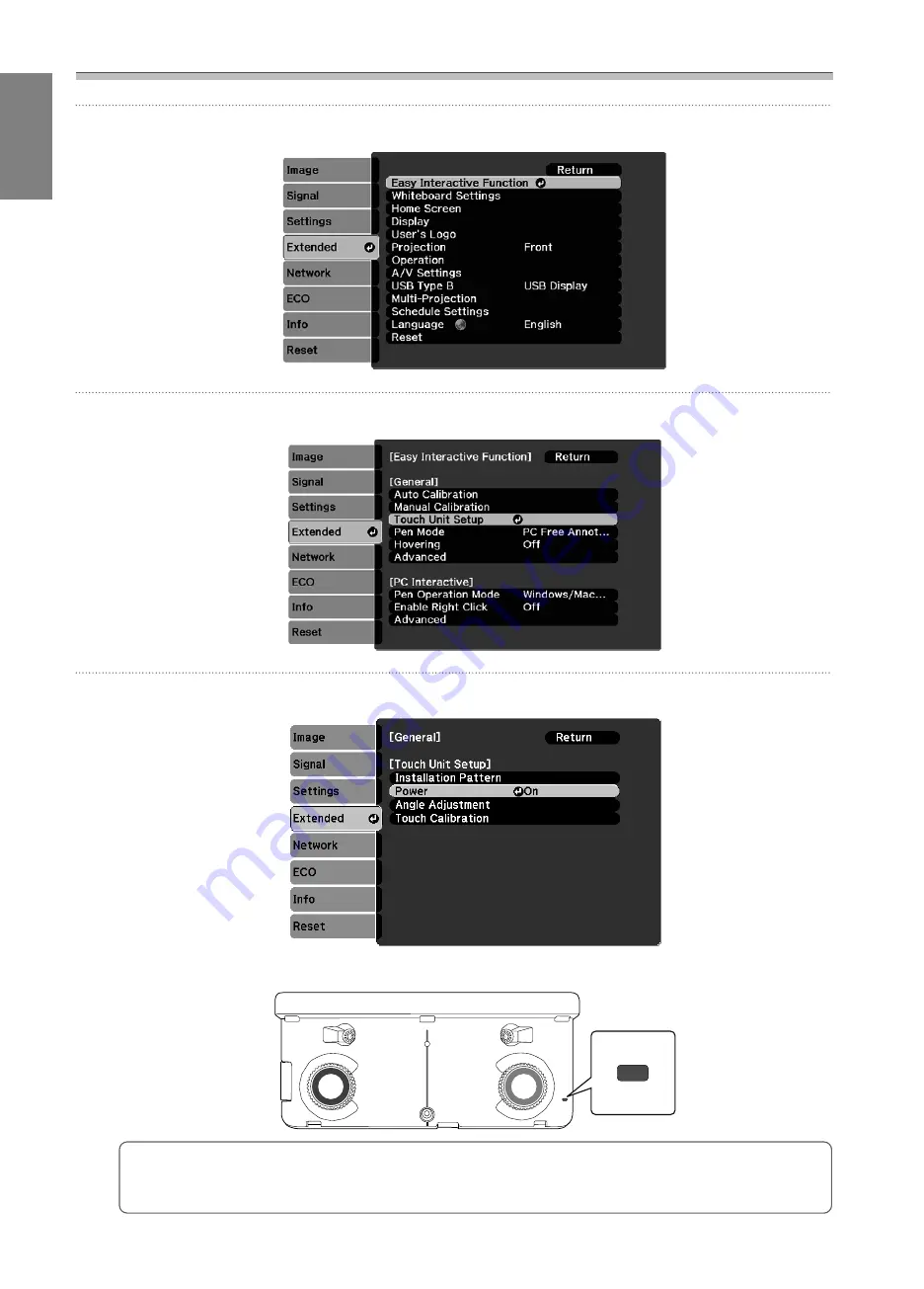 Epson EB-1460Ui Installation Manual Download Page 93