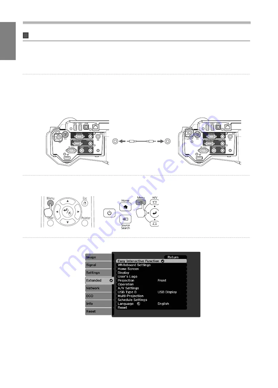 Epson EB-1460Ui Installation Manual Download Page 101