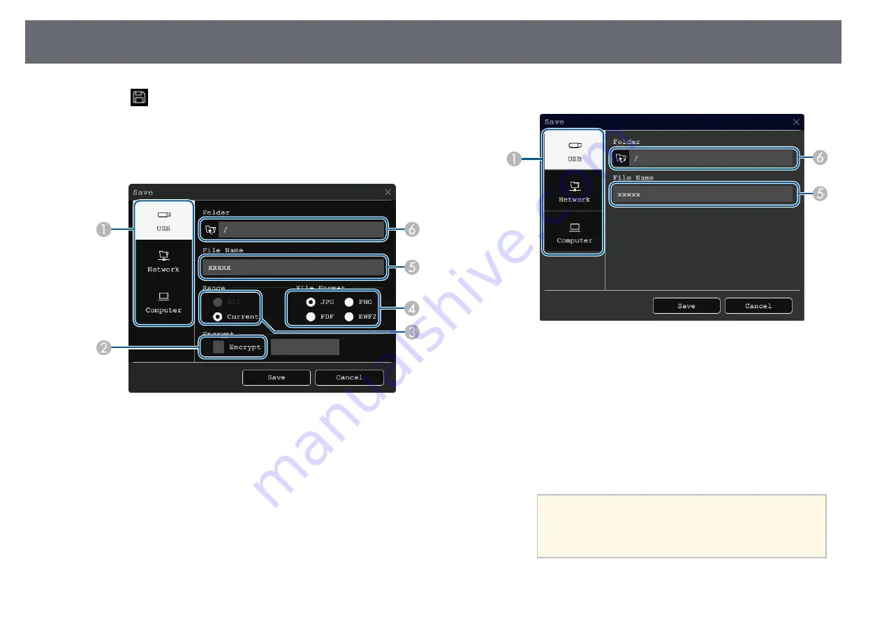 Epson EB-1480Fi Скачать руководство пользователя страница 109