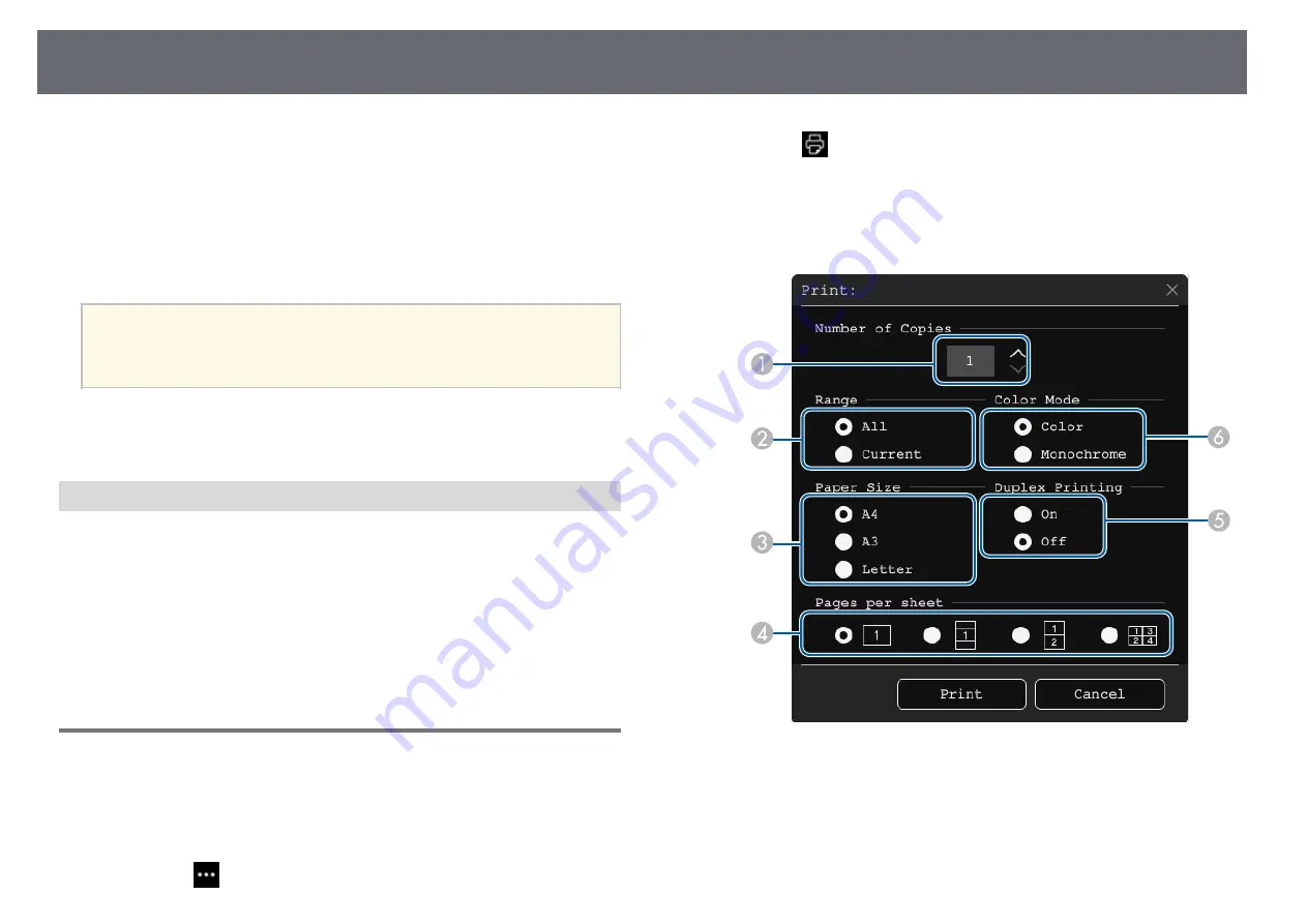 Epson EB-1480Fi Скачать руководство пользователя страница 110