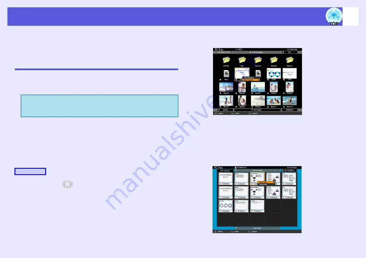 Epson EB-1725 Operation Manual Download Page 60