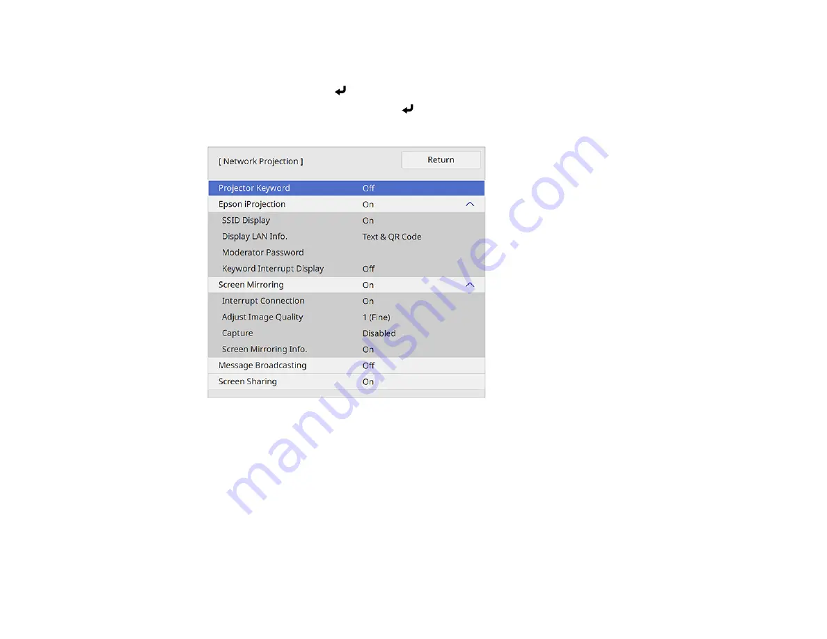 Epson EB-725Wi User Manual Download Page 57