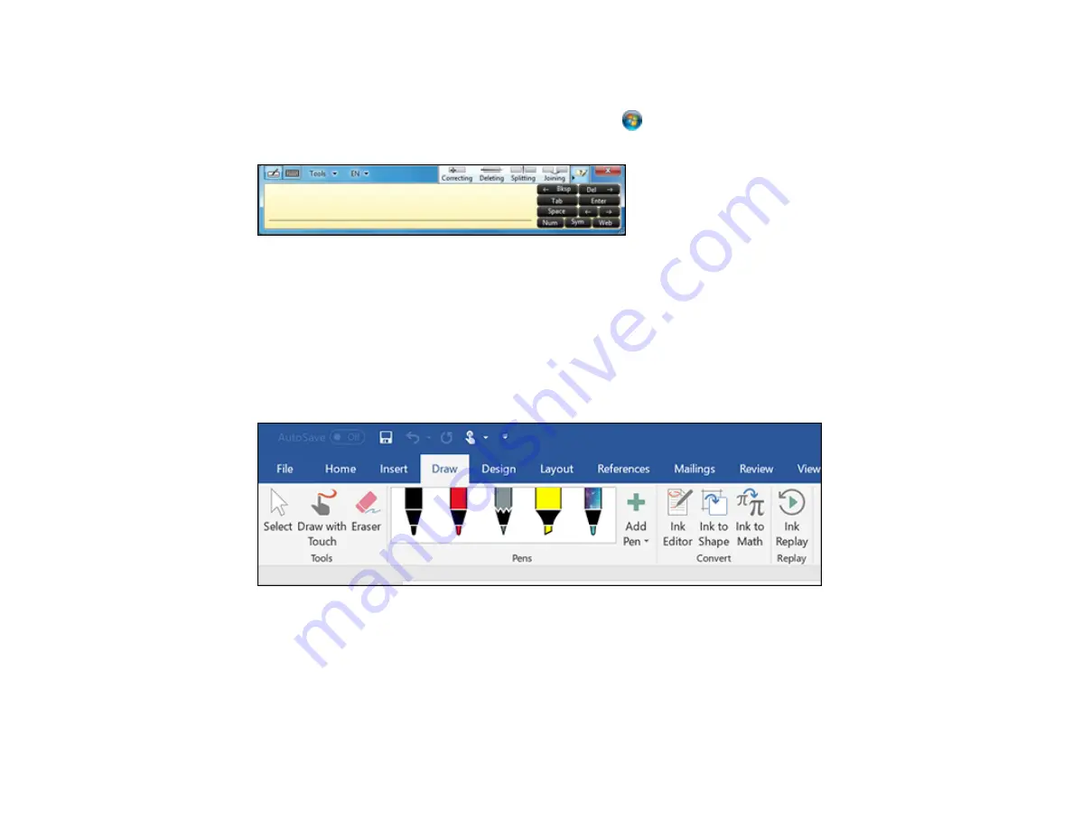 Epson EB-725Wi User Manual Download Page 216