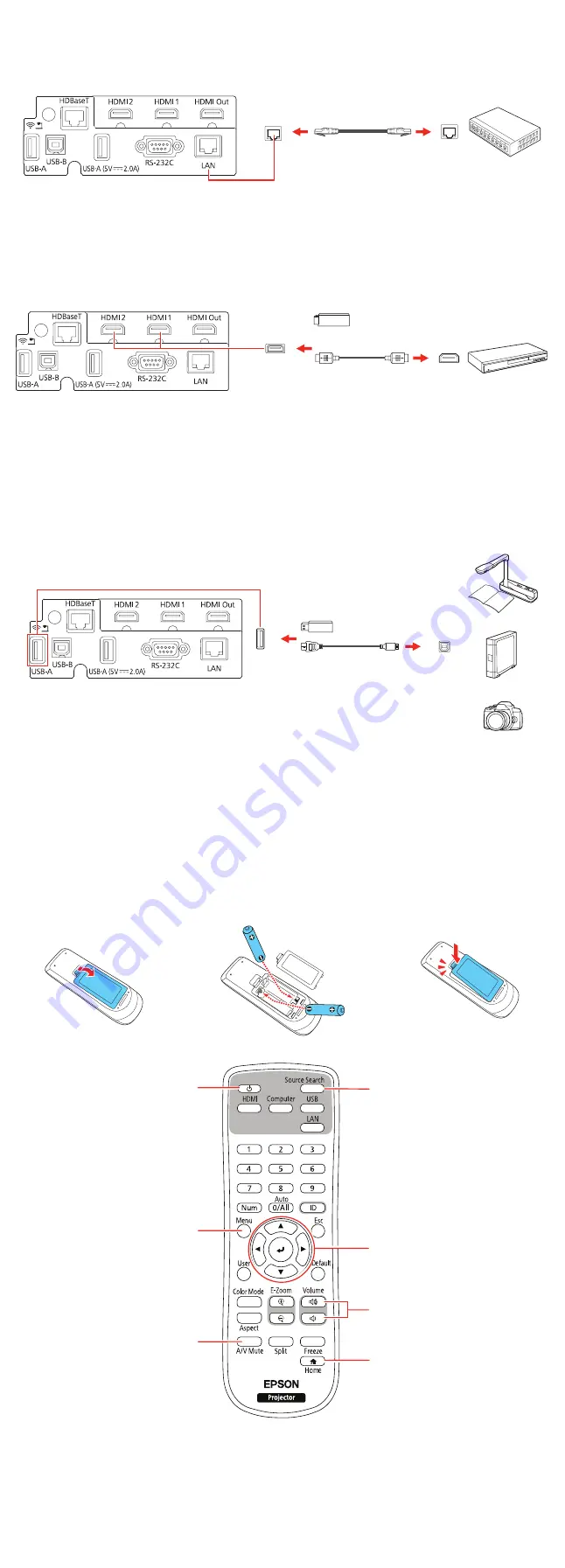 Epson EB-810E Скачать руководство пользователя страница 2