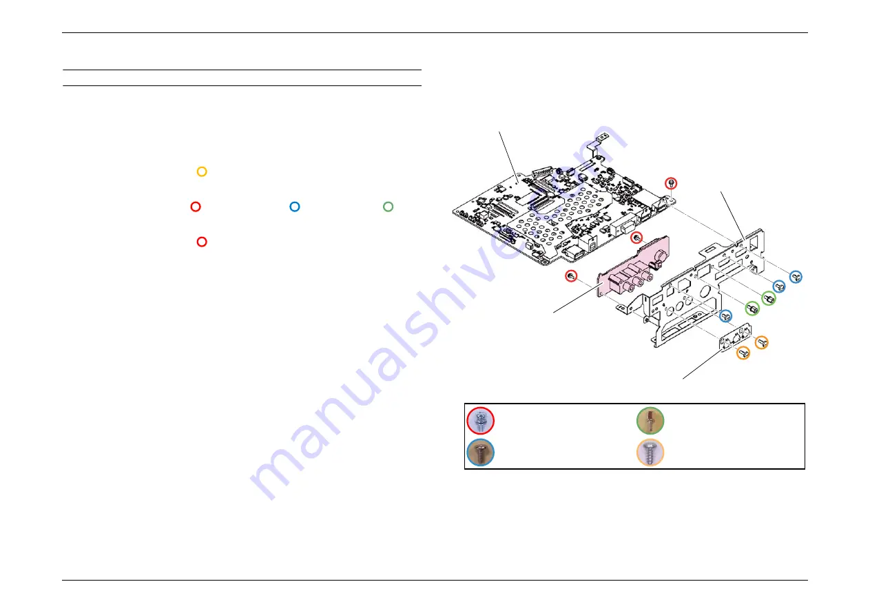 Epson EB-E01 Service Manual Download Page 106