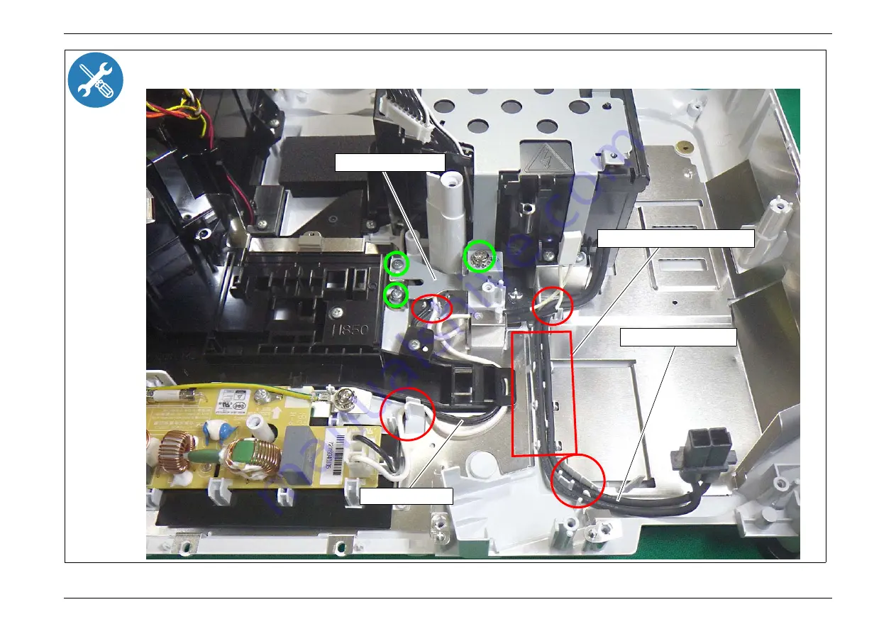 Epson EB-E01 Service Manual Download Page 127