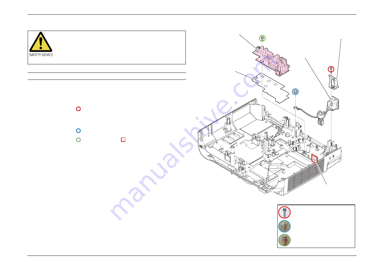 Epson EB-E01 Service Manual Download Page 135