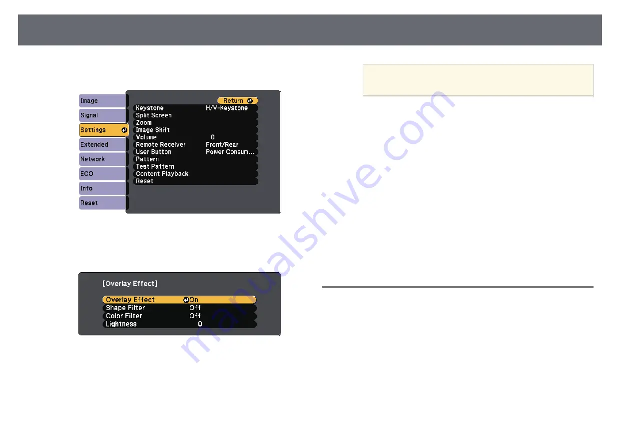 Epson EB-U50 User Manual Download Page 67