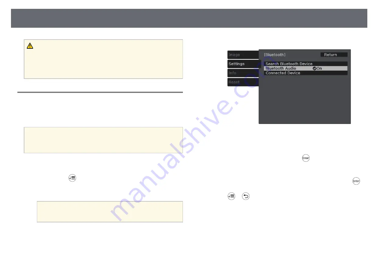 Epson EB-W70 User Manual Download Page 22