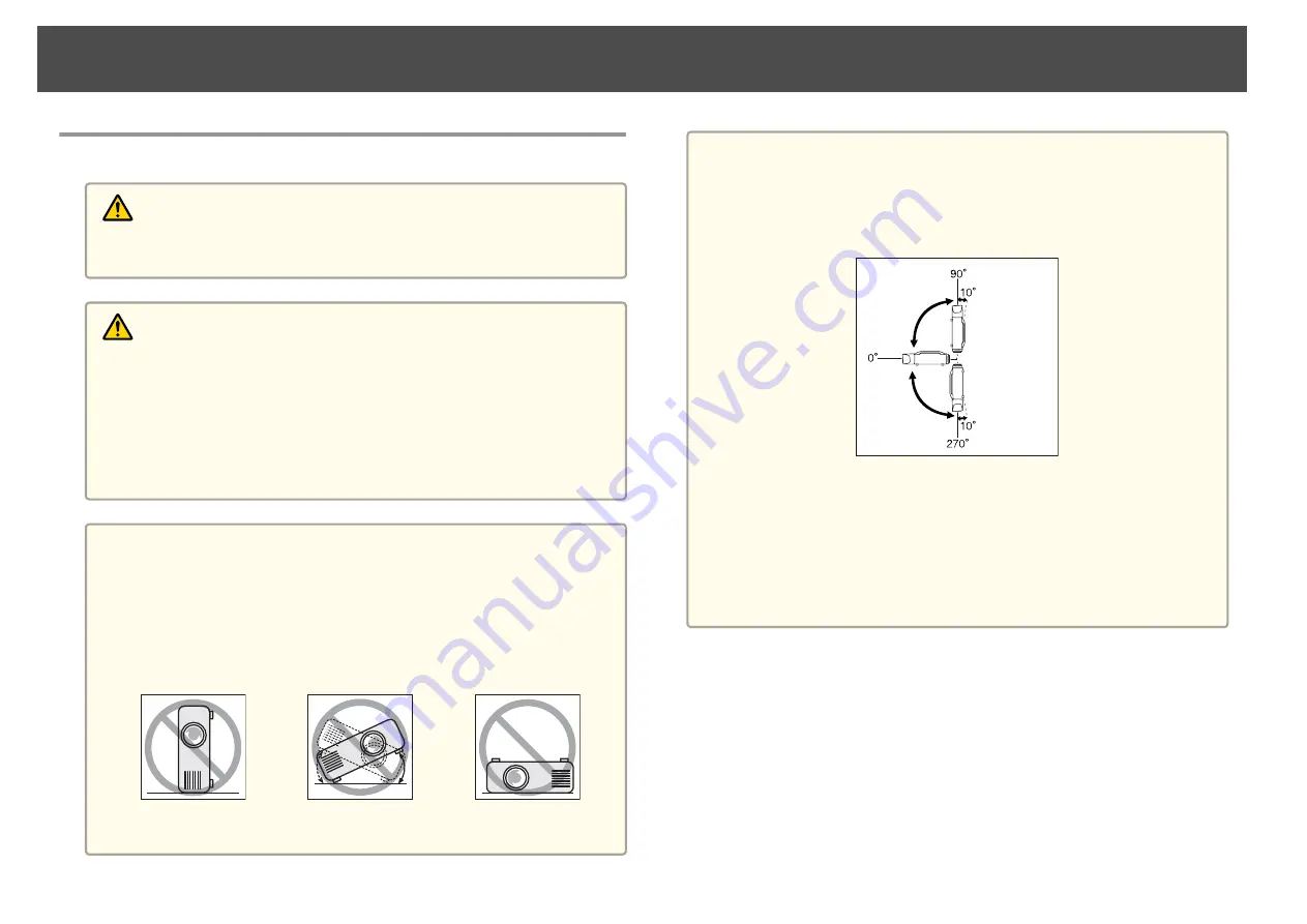 Epson EB-Z10000 Installation Manual Download Page 6